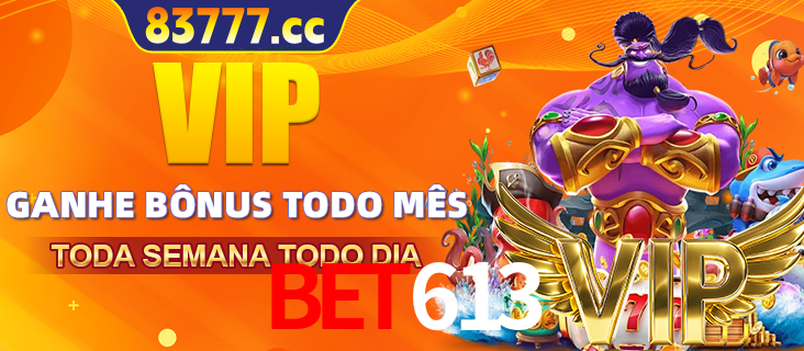 Banner promocional do bet613 oferecendo 100% de recompensas adicionais contínuas para quem fizer o login diário (Daily sign-in), com um mascote de coelho.
