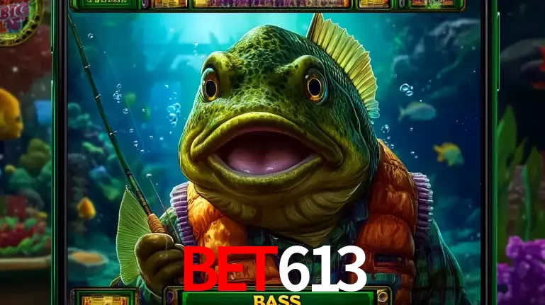 Personagem de peixe pescador do popular jogo de slot com tema de pescaria, uma das emocionantes opções de caça-níqueis para jogar e ganhar no cassino bet613.